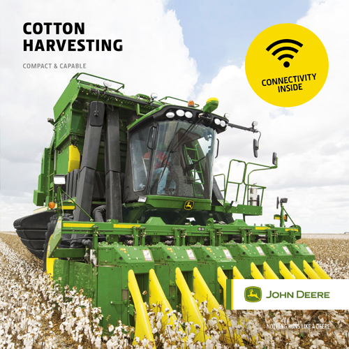 John Deere Cotton harvester